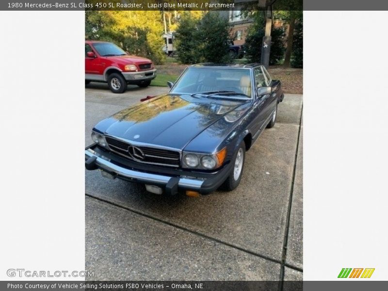  1980 SL Class 450 SL Roadster Lapis Blue Metallic