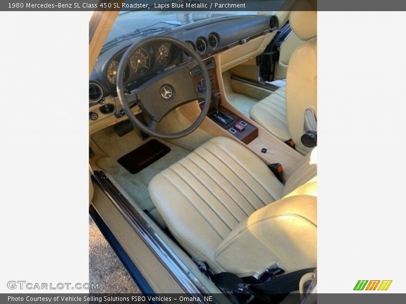  1980 SL Class 450 SL Roadster Parchment Interior