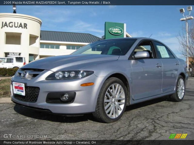 Tungsten Gray Metallic / Black 2006 Mazda MAZDA6 MAZDASPEED6 Sport
