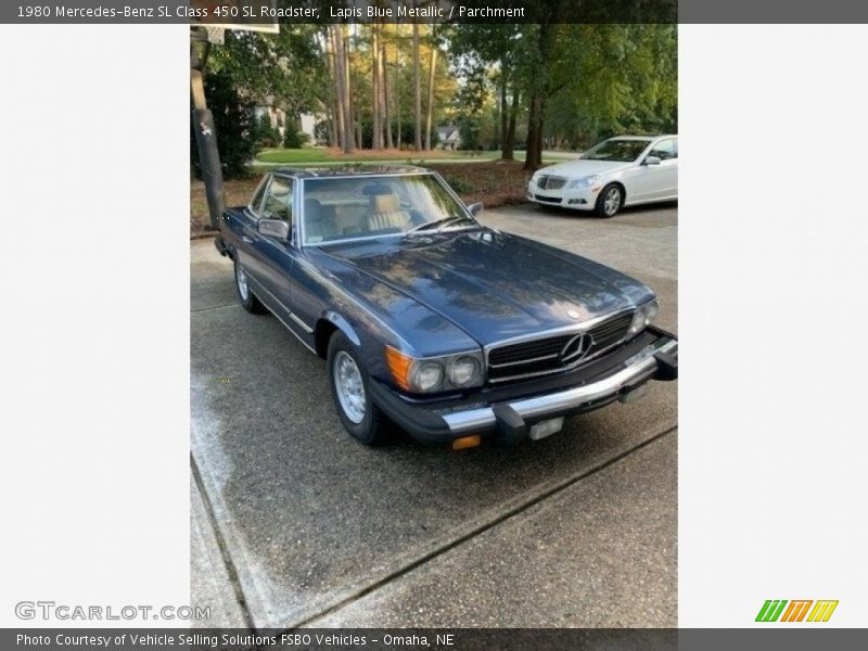  1980 SL Class 450 SL Roadster Lapis Blue Metallic