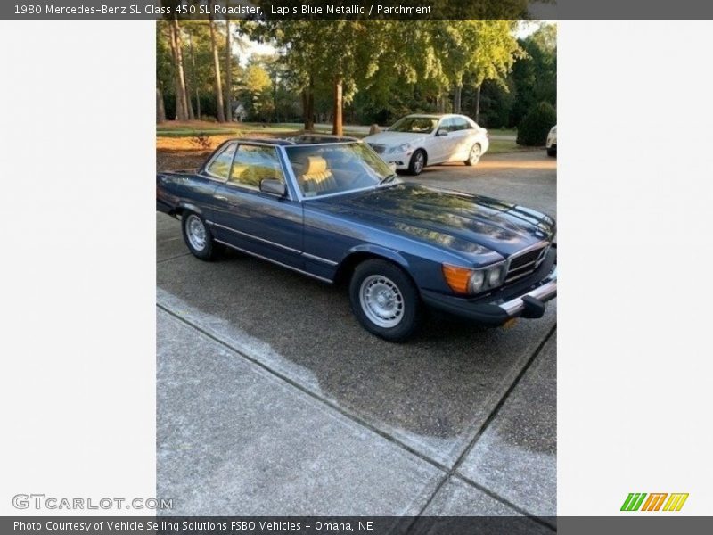 Front 3/4 View of 1980 SL Class 450 SL Roadster