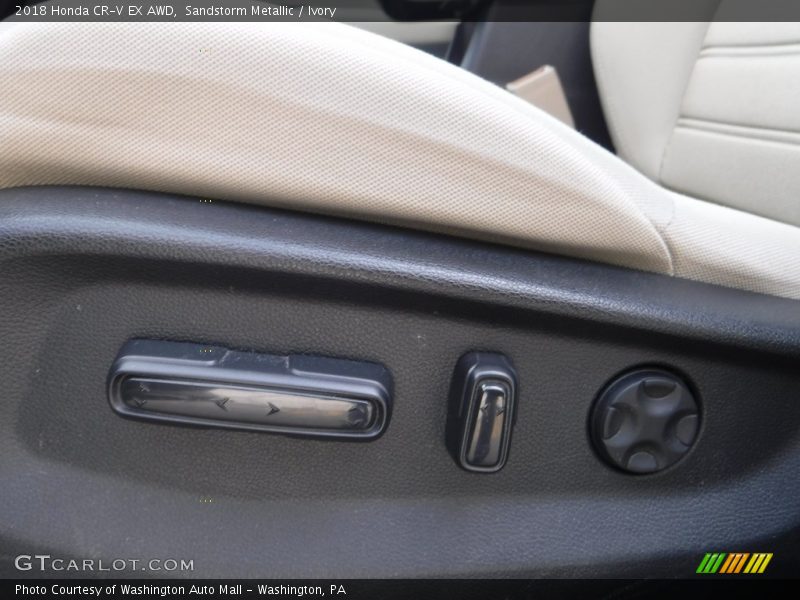 Sandstorm Metallic / Ivory 2018 Honda CR-V EX AWD