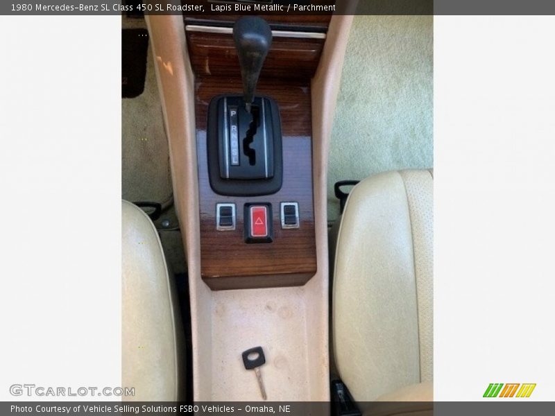  1980 SL Class 450 SL Roadster 3 Speed Automatic Shifter