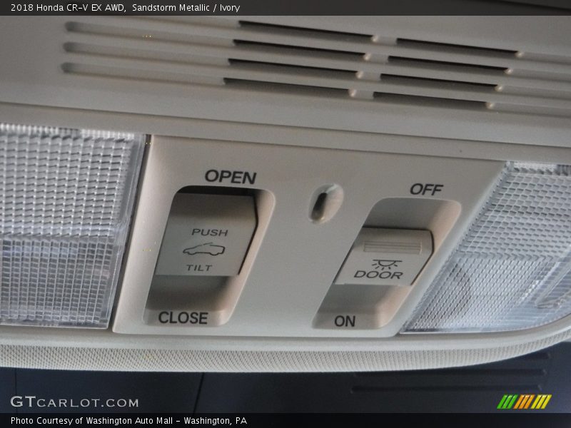 Sandstorm Metallic / Ivory 2018 Honda CR-V EX AWD
