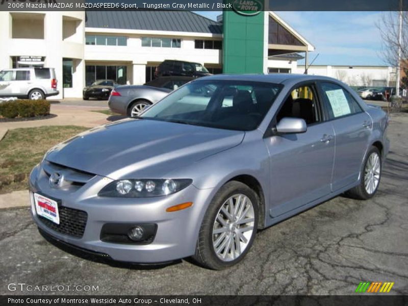 Tungsten Gray Metallic / Black 2006 Mazda MAZDA6 MAZDASPEED6 Sport