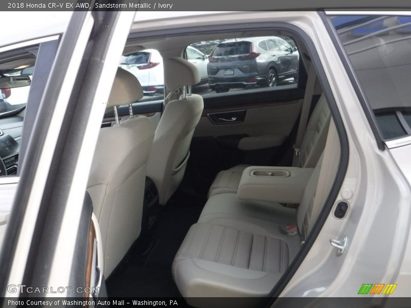 Sandstorm Metallic / Ivory 2018 Honda CR-V EX AWD
