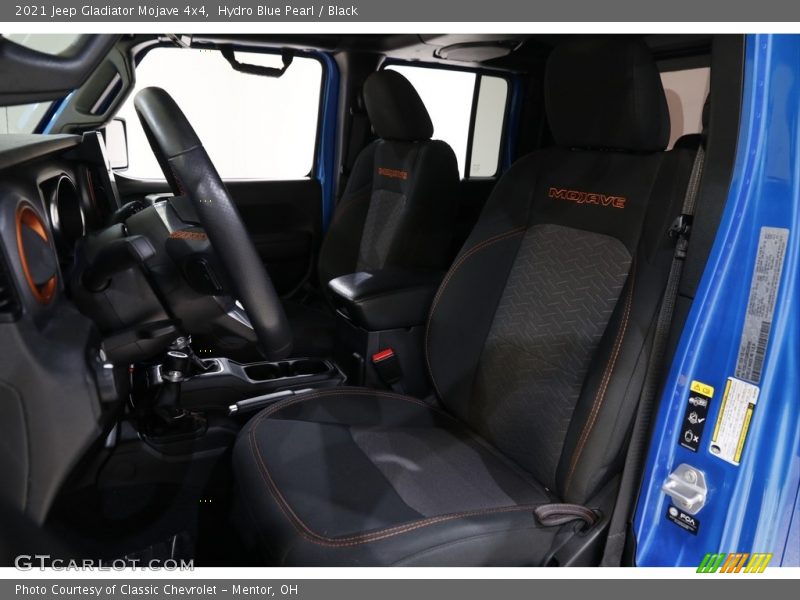 Hydro Blue Pearl / Black 2021 Jeep Gladiator Mojave 4x4