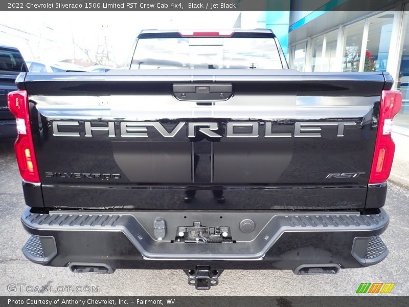 Black / Jet Black 2022 Chevrolet Silverado 1500 Limited RST Crew Cab 4x4