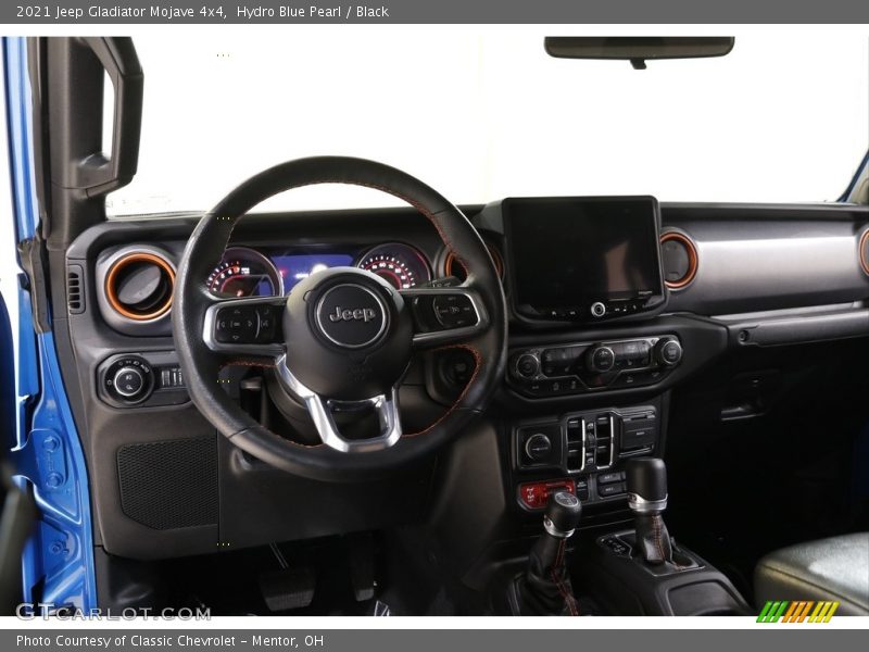 Hydro Blue Pearl / Black 2021 Jeep Gladiator Mojave 4x4