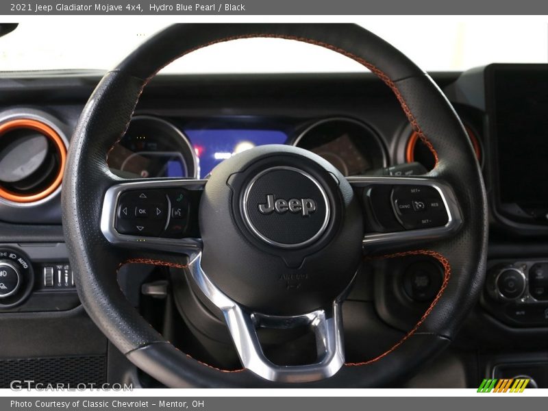 Hydro Blue Pearl / Black 2021 Jeep Gladiator Mojave 4x4