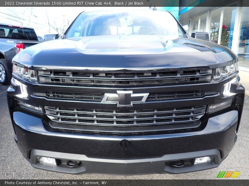 Black / Jet Black 2022 Chevrolet Silverado 1500 Limited RST Crew Cab 4x4