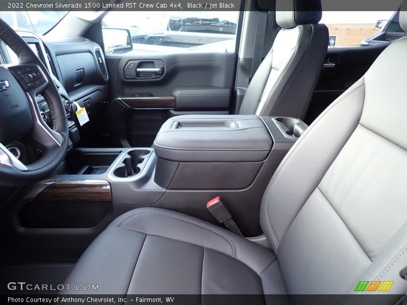 Black / Jet Black 2022 Chevrolet Silverado 1500 Limited RST Crew Cab 4x4