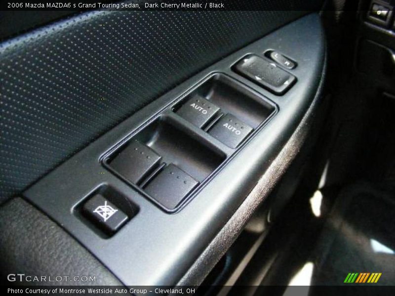 Dark Cherry Metallic / Black 2006 Mazda MAZDA6 s Grand Touring Sedan