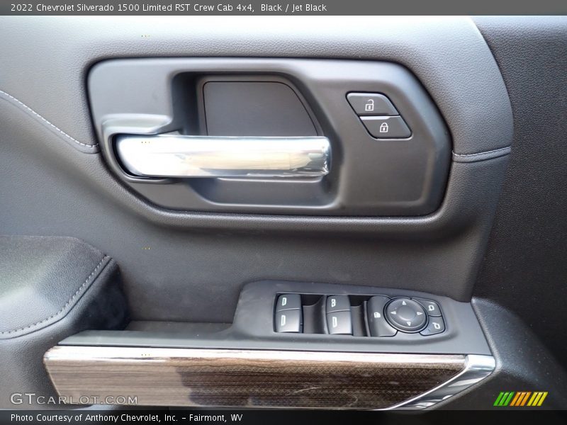 Black / Jet Black 2022 Chevrolet Silverado 1500 Limited RST Crew Cab 4x4