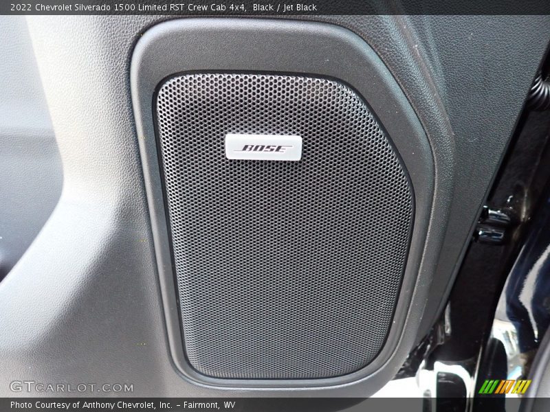 Black / Jet Black 2022 Chevrolet Silverado 1500 Limited RST Crew Cab 4x4