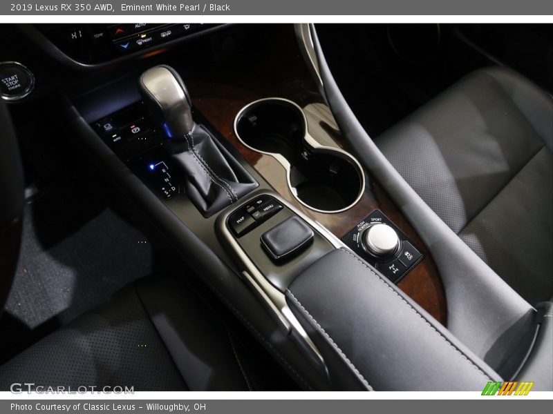 Eminent White Pearl / Black 2019 Lexus RX 350 AWD