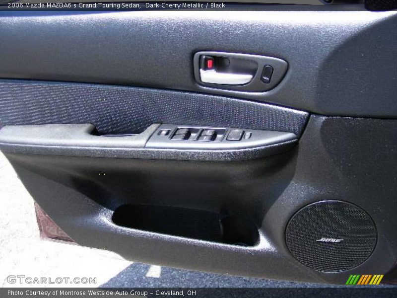 Dark Cherry Metallic / Black 2006 Mazda MAZDA6 s Grand Touring Sedan
