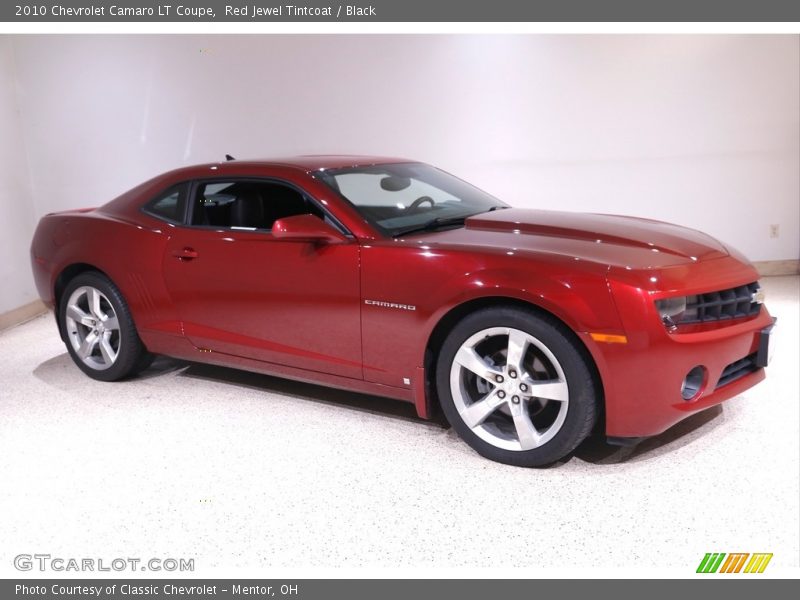 Red Jewel Tintcoat / Black 2010 Chevrolet Camaro LT Coupe