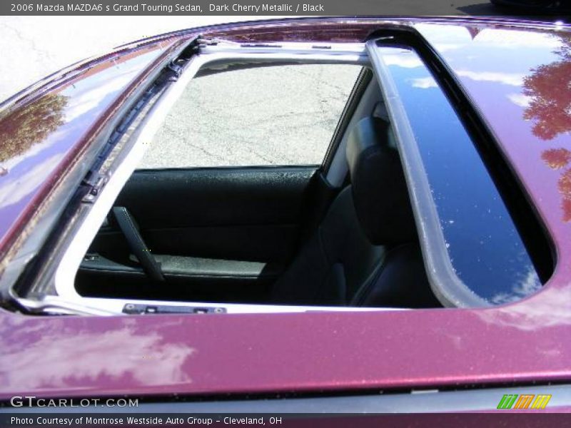 Dark Cherry Metallic / Black 2006 Mazda MAZDA6 s Grand Touring Sedan
