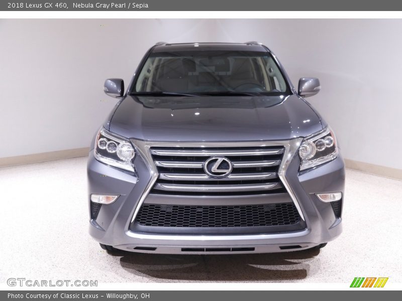 Nebula Gray Pearl / Sepia 2018 Lexus GX 460