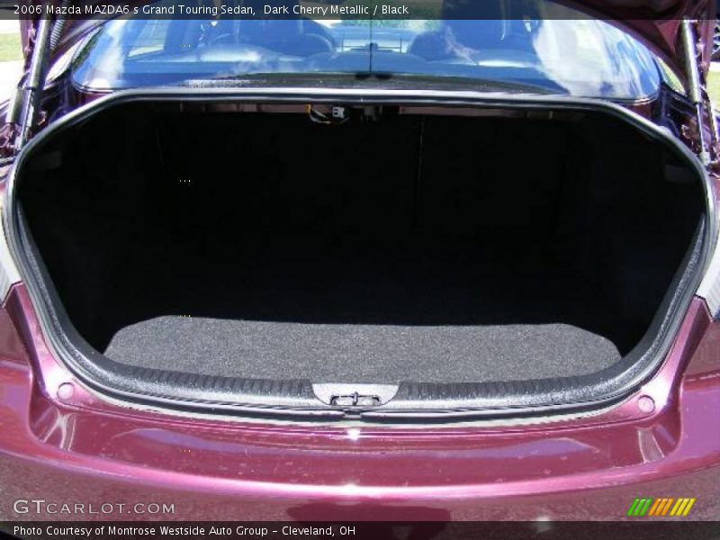 Dark Cherry Metallic / Black 2006 Mazda MAZDA6 s Grand Touring Sedan