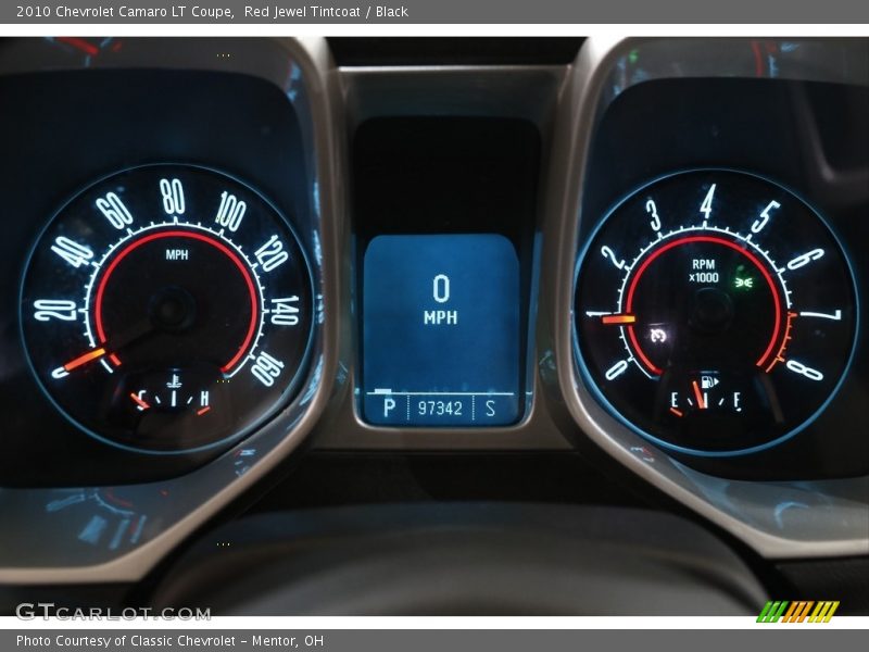 Red Jewel Tintcoat / Black 2010 Chevrolet Camaro LT Coupe