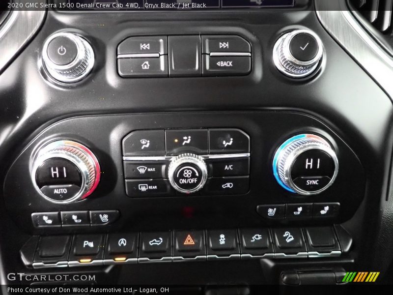 Onyx Black / Jet Black 2020 GMC Sierra 1500 Denali Crew Cab 4WD