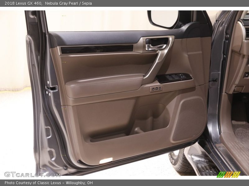 Nebula Gray Pearl / Sepia 2018 Lexus GX 460