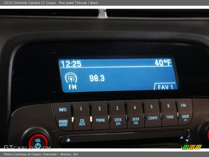 Red Jewel Tintcoat / Black 2010 Chevrolet Camaro LT Coupe