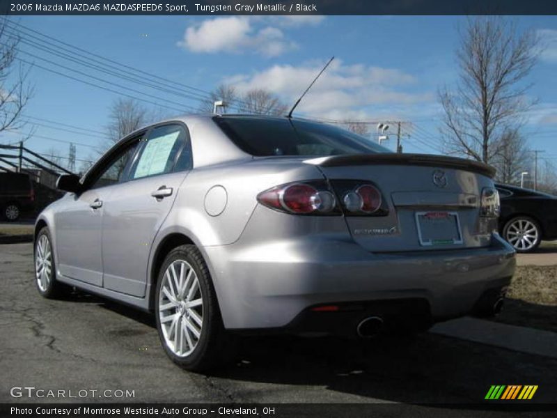 Tungsten Gray Metallic / Black 2006 Mazda MAZDA6 MAZDASPEED6 Sport