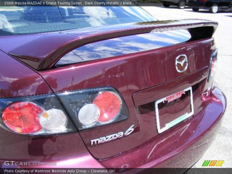 Dark Cherry Metallic / Black 2006 Mazda MAZDA6 s Grand Touring Sedan