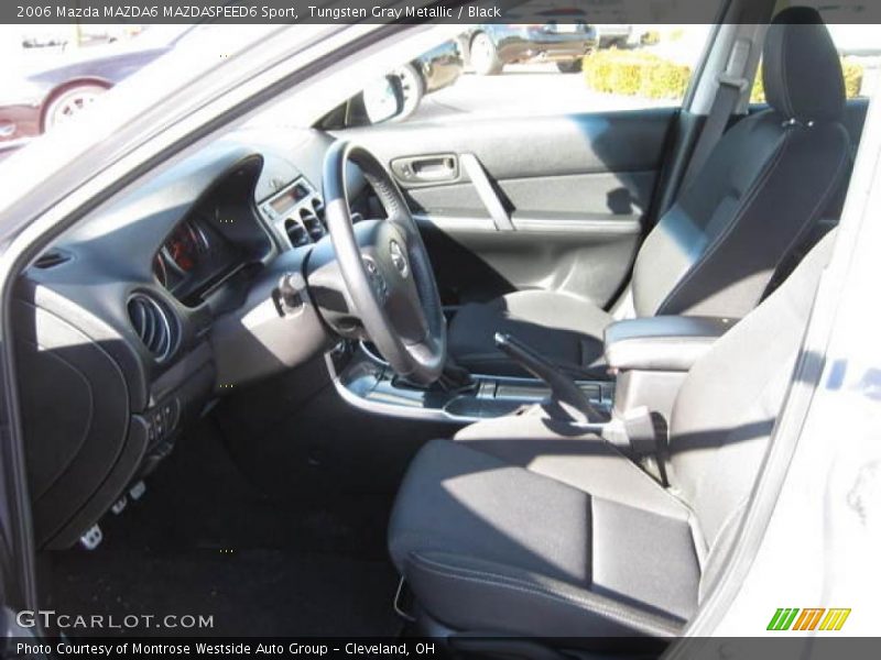 Tungsten Gray Metallic / Black 2006 Mazda MAZDA6 MAZDASPEED6 Sport