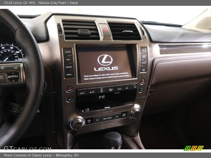 Nebula Gray Pearl / Sepia 2018 Lexus GX 460