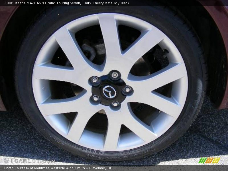 Dark Cherry Metallic / Black 2006 Mazda MAZDA6 s Grand Touring Sedan
