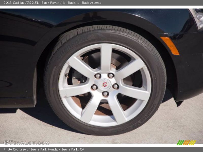 Black Raven / Jet Black/Jet Black Accents 2013 Cadillac ATS 2.5L