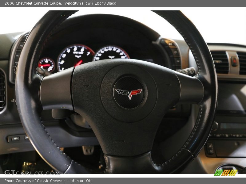 Velocity Yellow / Ebony Black 2006 Chevrolet Corvette Coupe