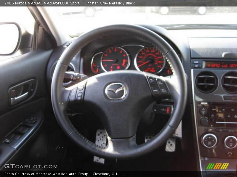 Tungsten Gray Metallic / Black 2006 Mazda MAZDA6 MAZDASPEED6 Sport