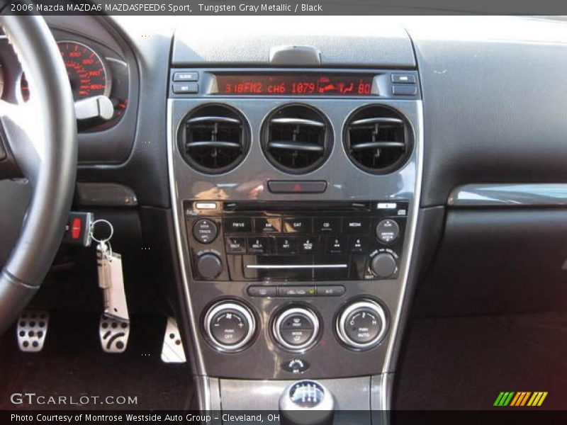 Tungsten Gray Metallic / Black 2006 Mazda MAZDA6 MAZDASPEED6 Sport
