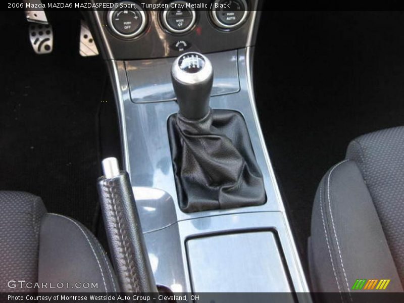 Tungsten Gray Metallic / Black 2006 Mazda MAZDA6 MAZDASPEED6 Sport