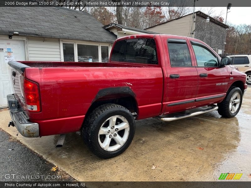 Inferno Red Crystal Pearl / Medium Slate Gray 2006 Dodge Ram 1500 ST Quad Cab 4x4