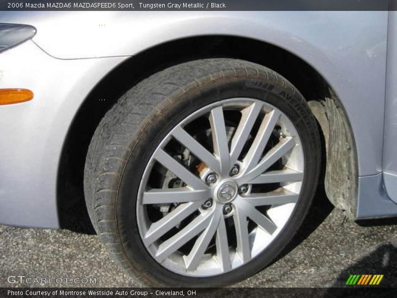 Tungsten Gray Metallic / Black 2006 Mazda MAZDA6 MAZDASPEED6 Sport
