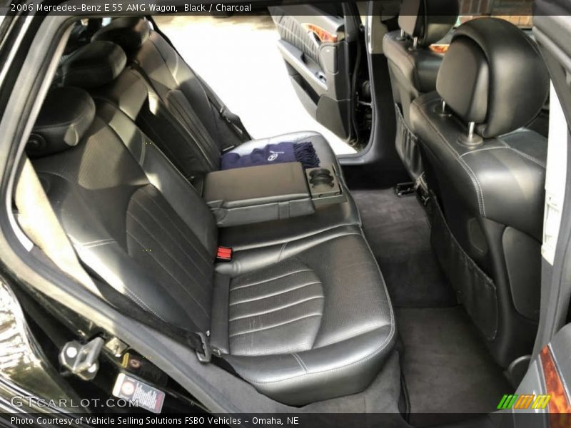 Rear Seat of 2006 E 55 AMG Wagon