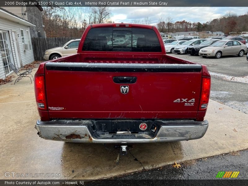 Inferno Red Crystal Pearl / Medium Slate Gray 2006 Dodge Ram 1500 ST Quad Cab 4x4