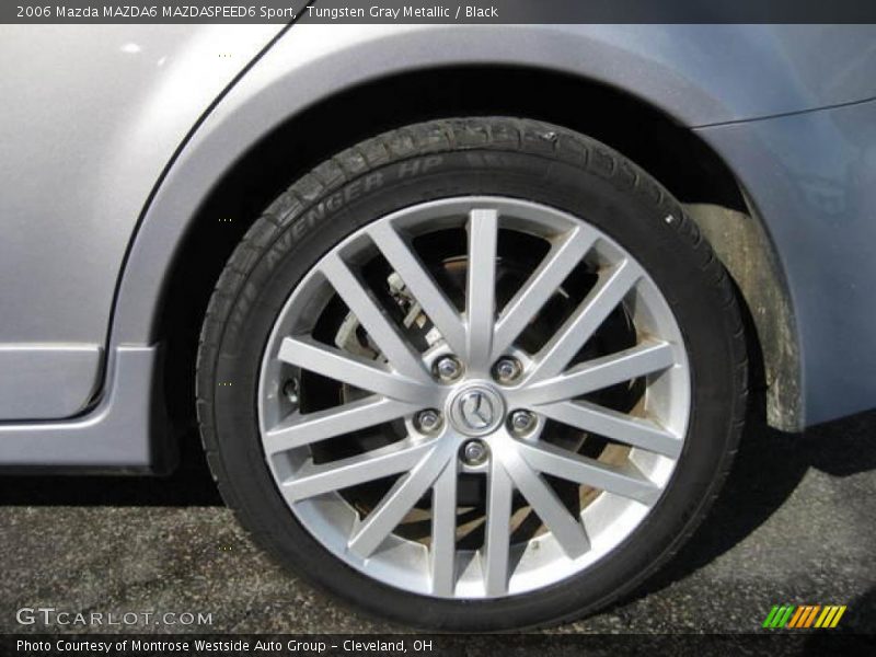 Tungsten Gray Metallic / Black 2006 Mazda MAZDA6 MAZDASPEED6 Sport