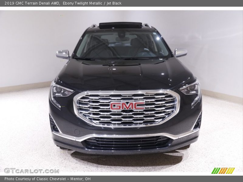 Ebony Twilight Metallic / Jet Black 2019 GMC Terrain Denali AWD