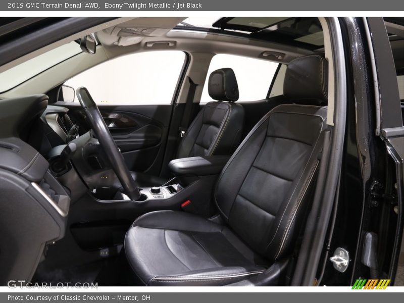 Ebony Twilight Metallic / Jet Black 2019 GMC Terrain Denali AWD