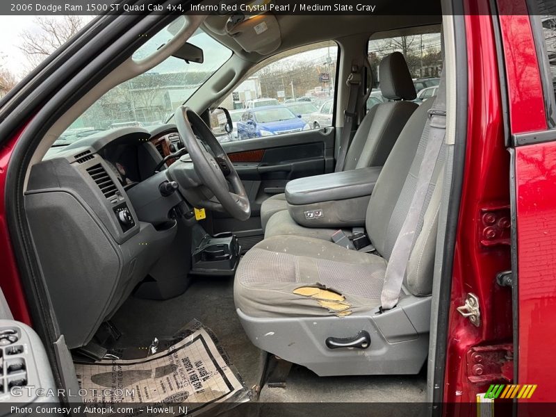 Inferno Red Crystal Pearl / Medium Slate Gray 2006 Dodge Ram 1500 ST Quad Cab 4x4
