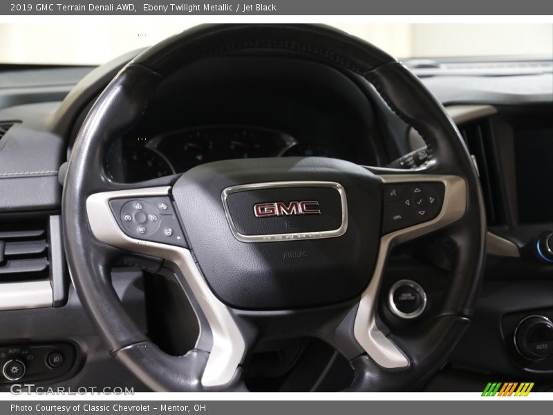 Ebony Twilight Metallic / Jet Black 2019 GMC Terrain Denali AWD