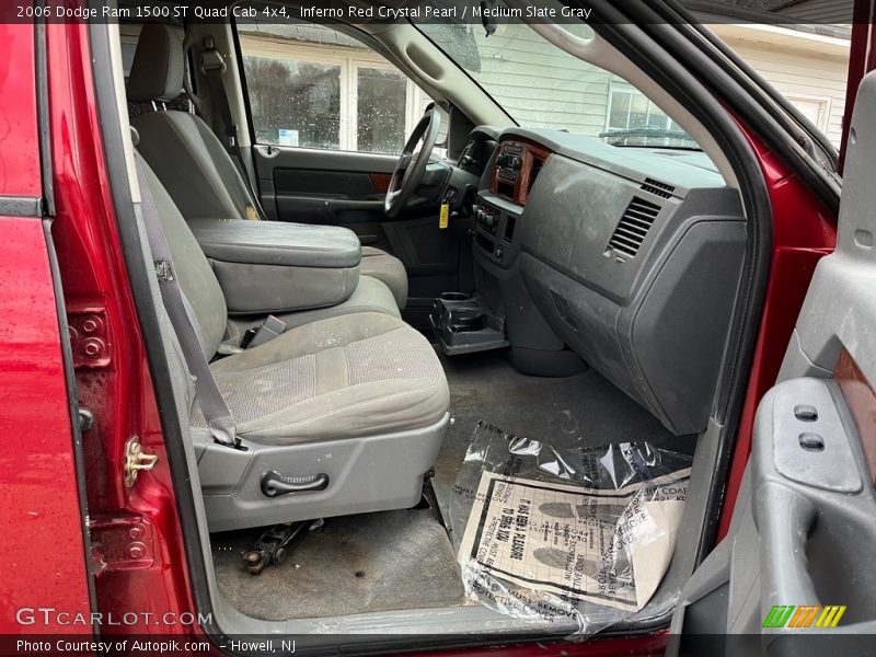 Inferno Red Crystal Pearl / Medium Slate Gray 2006 Dodge Ram 1500 ST Quad Cab 4x4