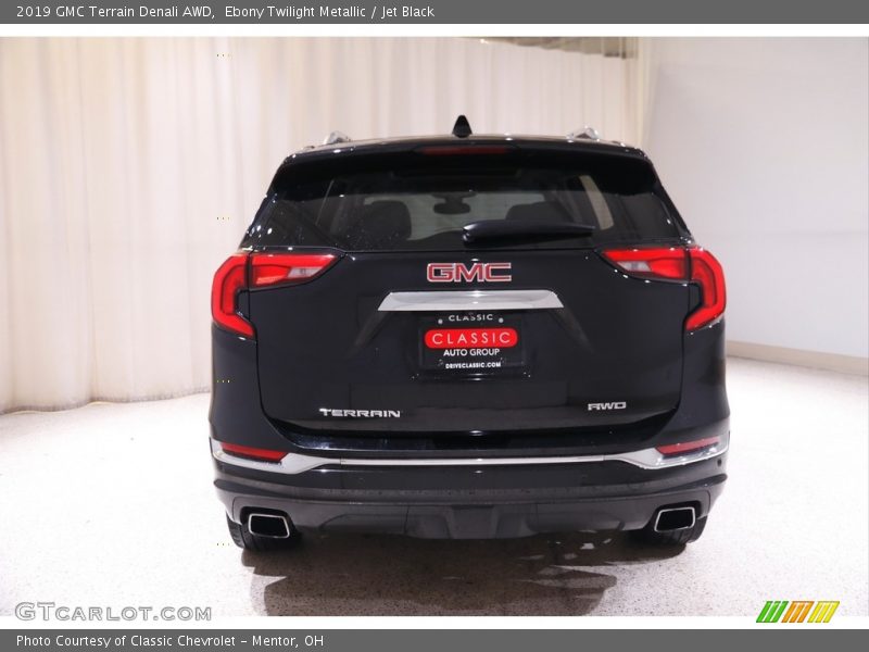 Ebony Twilight Metallic / Jet Black 2019 GMC Terrain Denali AWD
